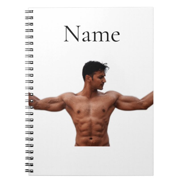 Carnet Modèle Fitness Homme Thunder_Cove (Devant)