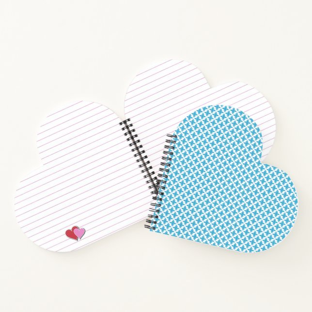 Carnet Modèle floral (Intérieur)