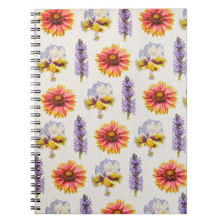 Carnet Modèle floral