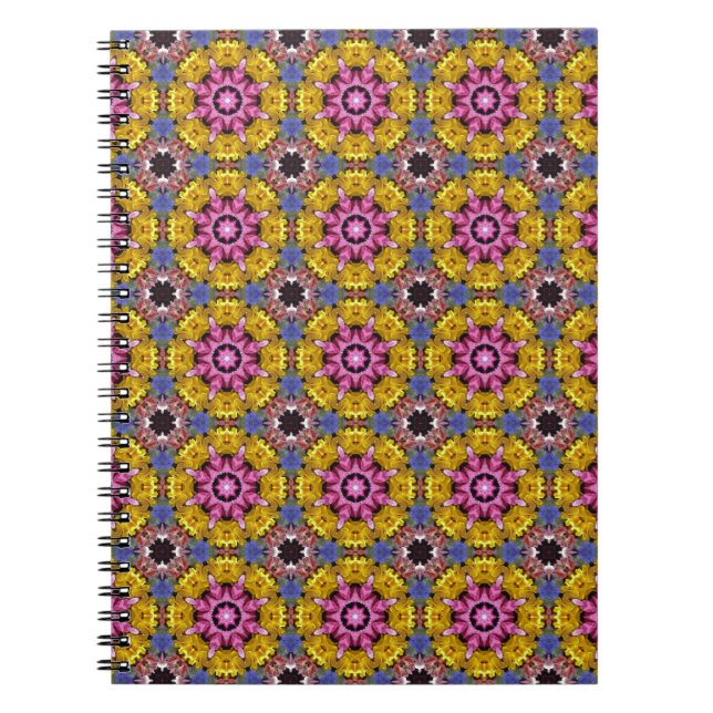Carnet Modèle floral d'été (Devant)