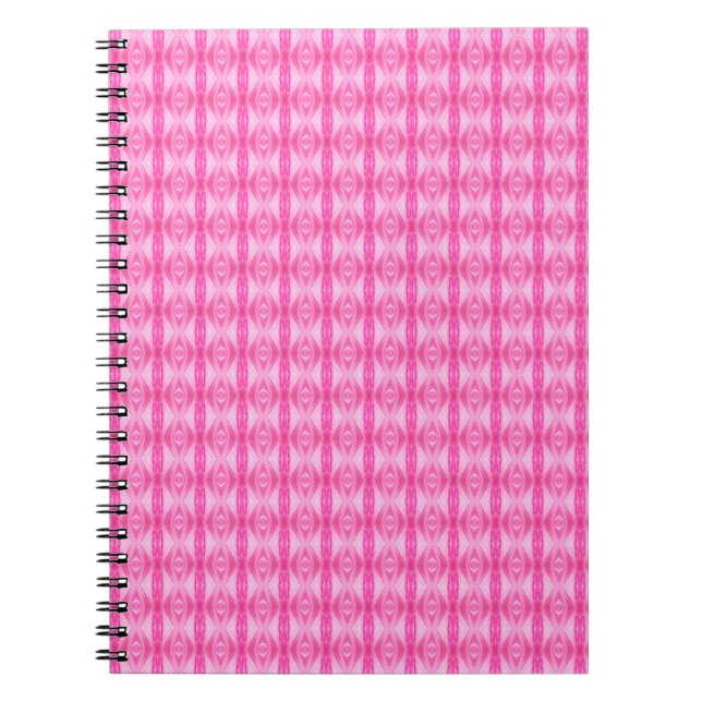Carnet Modèle floral rose (Devant)