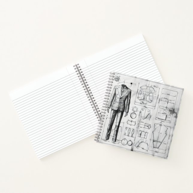 Carnet Modèle rétro (Intérieur)