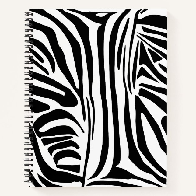 Carnet Modèle Zèbre (Devant)