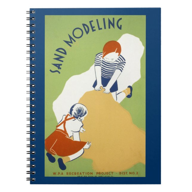 Carnet Modélisation du sable (Devant)