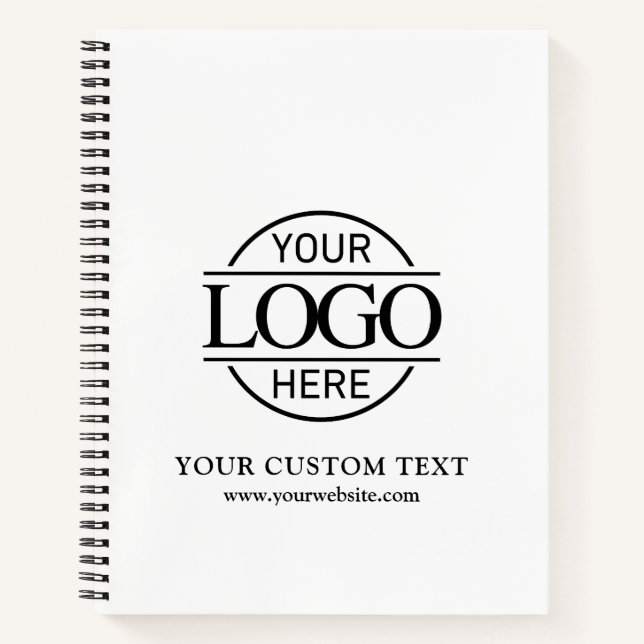 Carnet Modern Custom Business Company Logo Promotional No (Devant)