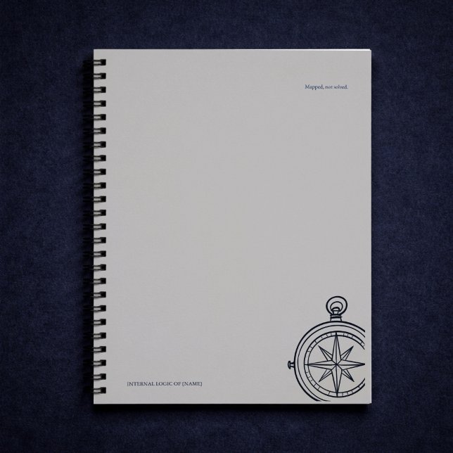 Carnet Modern Nocturnal Scholar Aesthetic (Créateur téléchargé)