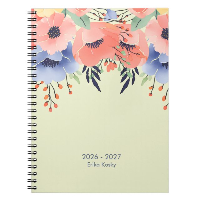 Carnet Modern Personalized Professional Aesthetic (Devant)
