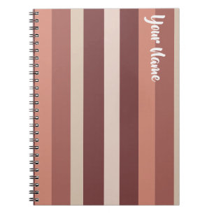 Carnet Moderna Linear   Antique Rose & Cuivre