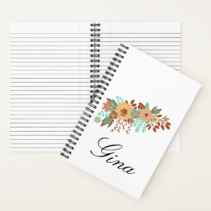 Carnet Moderne Boho Floral