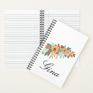 Carnet Moderne Boho Floral