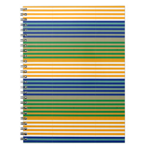 Carnet Moderne Chic Rayé