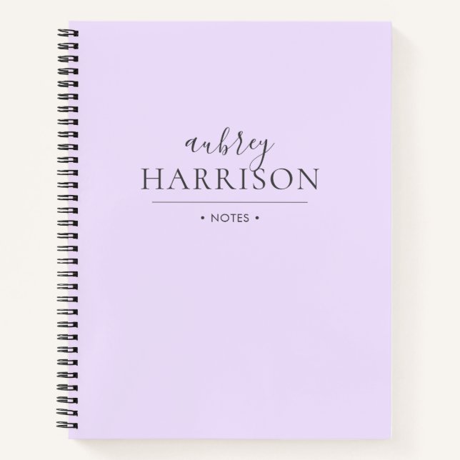 Carnet Moderne Chic Simple (Devant)