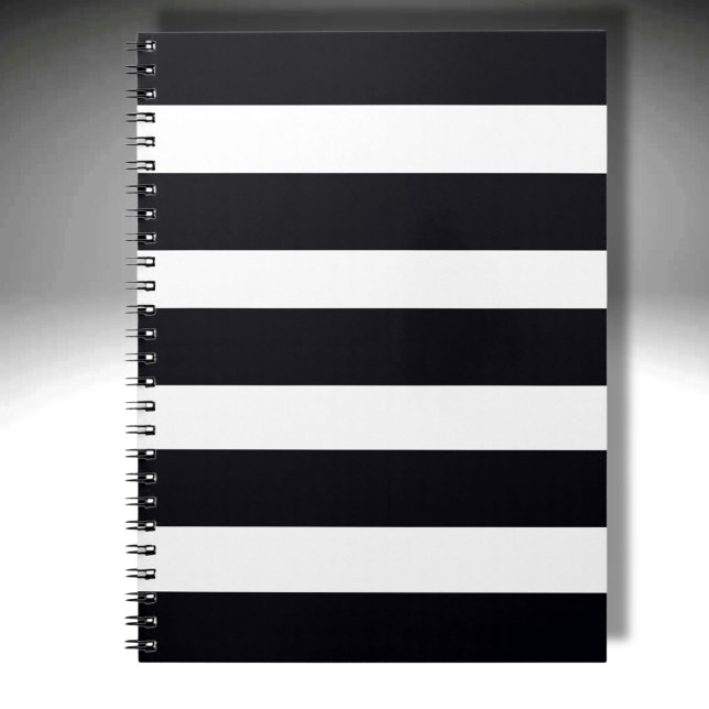 Carnet Moderne Élégant Noir Et Blanc Gratté (A timeless Classic!)