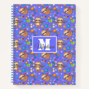 Carnet Moderne Floral mignon Motif   Personnalisable