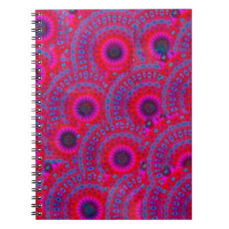CARNET MODERNE MANDALA ROSE COULEUR ROSE