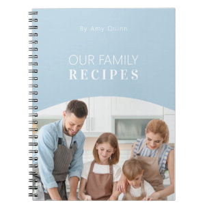 Carnet Moderne Minimaliste Personnaliser Photo avec Texte