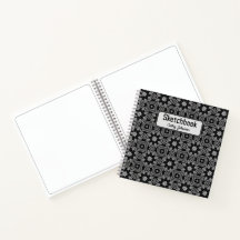 Carnet moderne monochrome