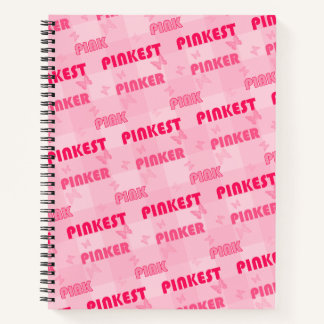 Carnet Moderne Rose Plus Rose Le Plus Rose Motif