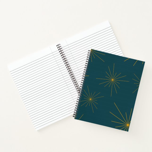 Carnet Moderne, simple, cool, abstraction lumière tendanc (Intérieur)