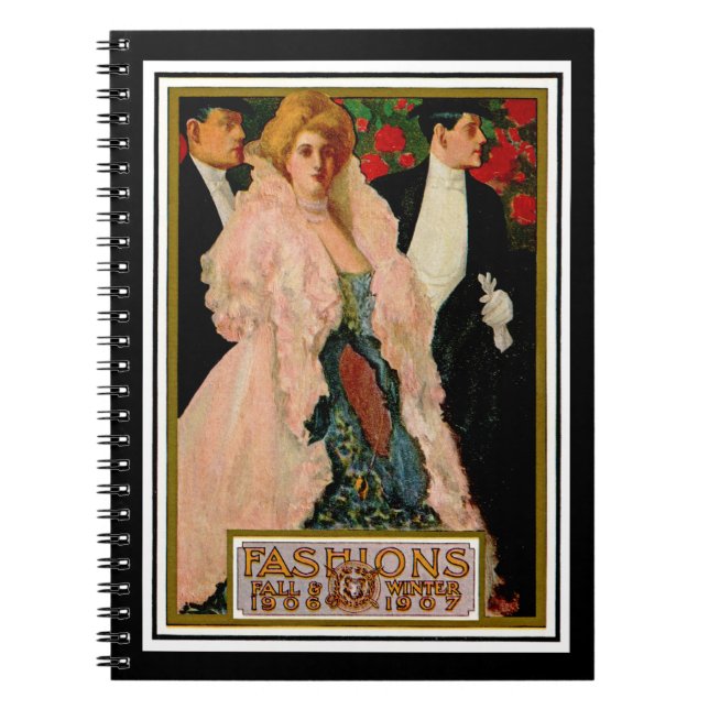 Carnet Modes d'Edwardian : Chute et hiver 1906 et 1907 (Devant)