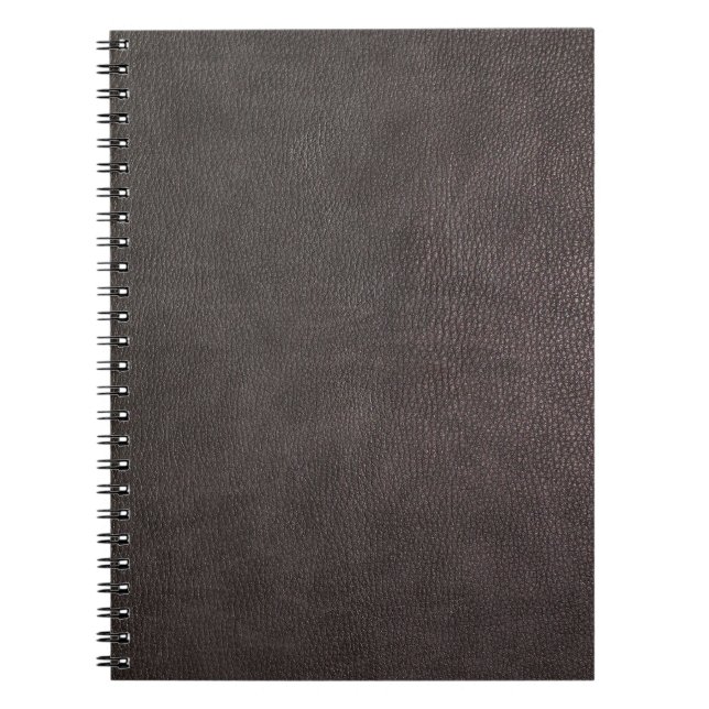 Carnet Modifier cet Arrière - plan en cuir foncé (Devant)