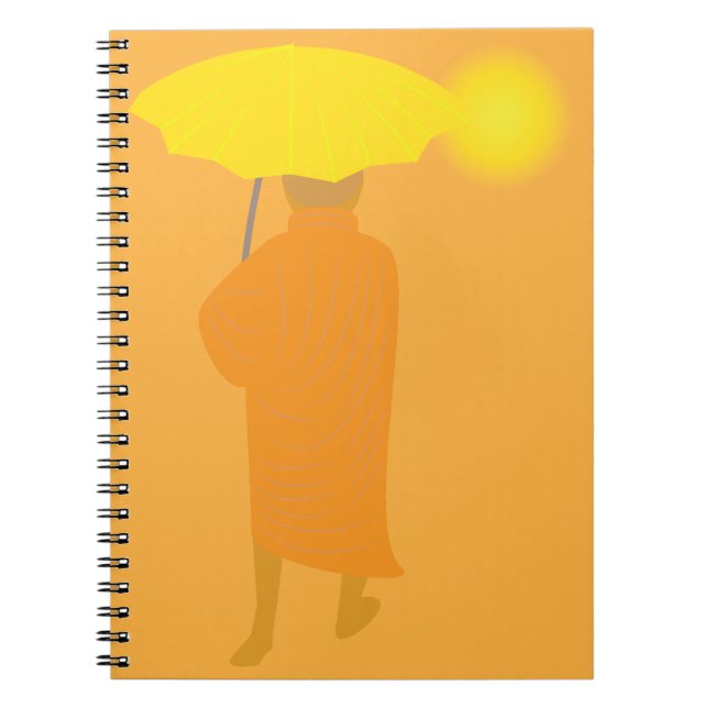 Carnet Moine bouddhiste (Devant)