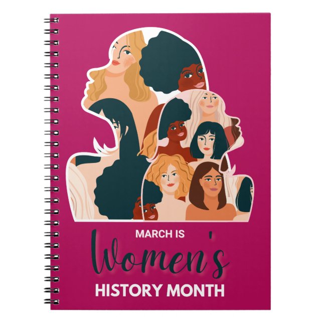 Carnet Mois de l'histoire des femmes 2026 (Devant)