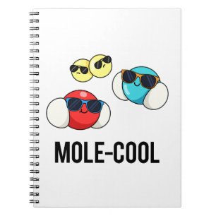 Carnet Mole-Cool Funny Molecule Pun