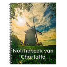 Molen gouden uur Notitieboek