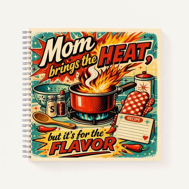Carnet Mom brings the heat (Devant)