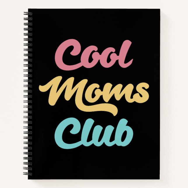 Carnet Moms Club II cool (Devant)