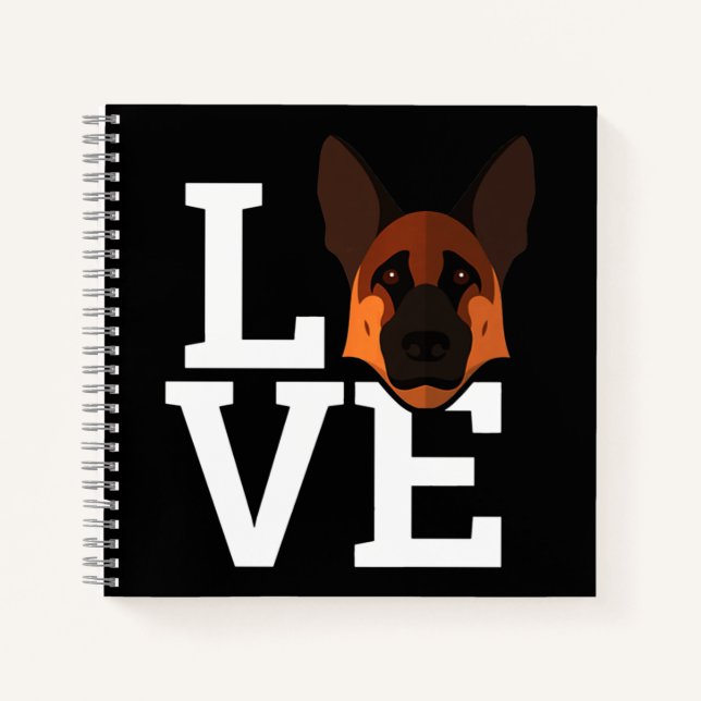 Carnet Mon berger allemand (Devant)