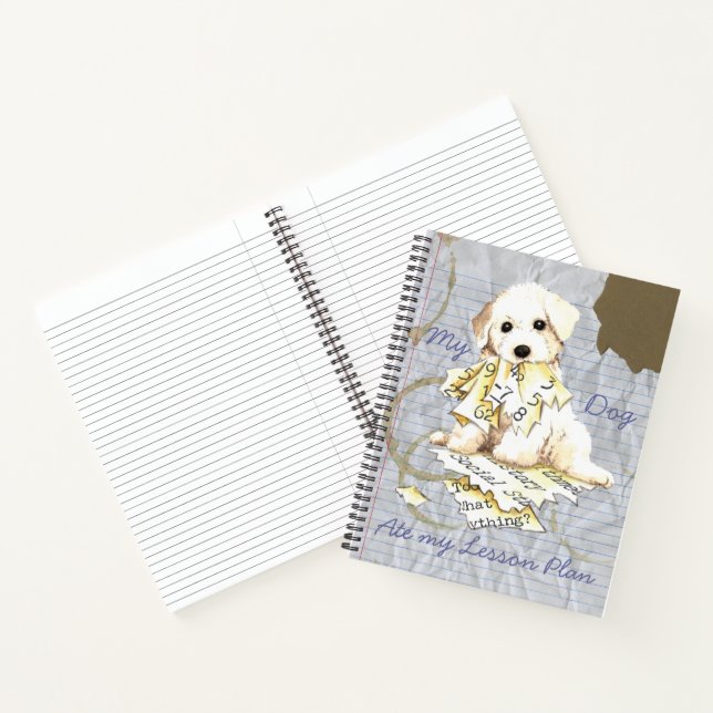 Carnet Mon Bichon Mangé Mon plan de leçon (Intérieur)