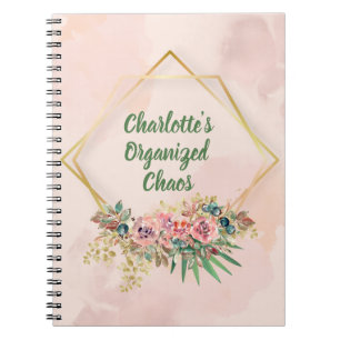 Carnet Mon Chaos Organisé Personnalisé