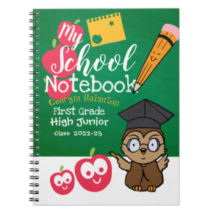 Carnet Mon école personnalisée