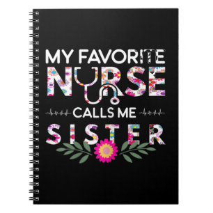 Carnet Mon Infirmière Préférée M'Appelle Famille Soeur Co