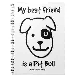Carnet Mon meilleur ami est un pitbull