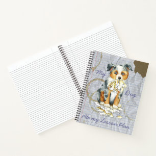 Carnet Mon petit berger américain a mangé mon plan de l