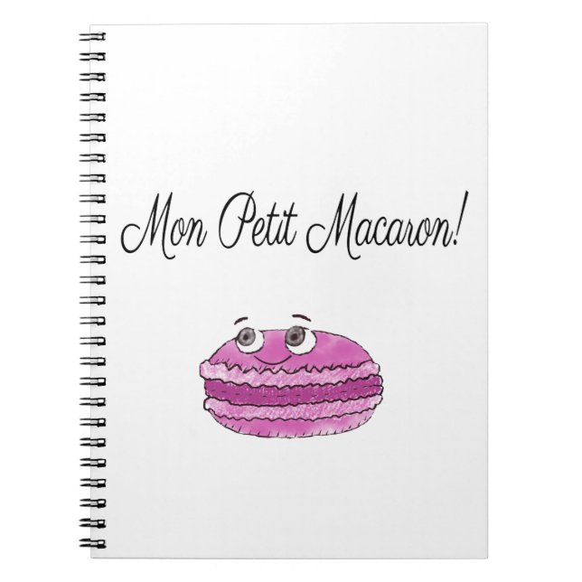 Carnet Mon Petit Macaron (Devant)