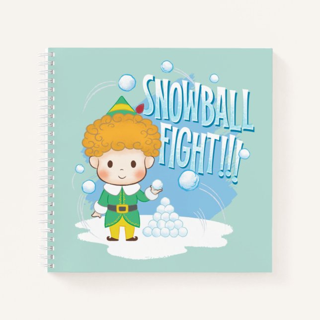 Carnet Mon pote, l'Elf Snowball combat ! (Devant)
