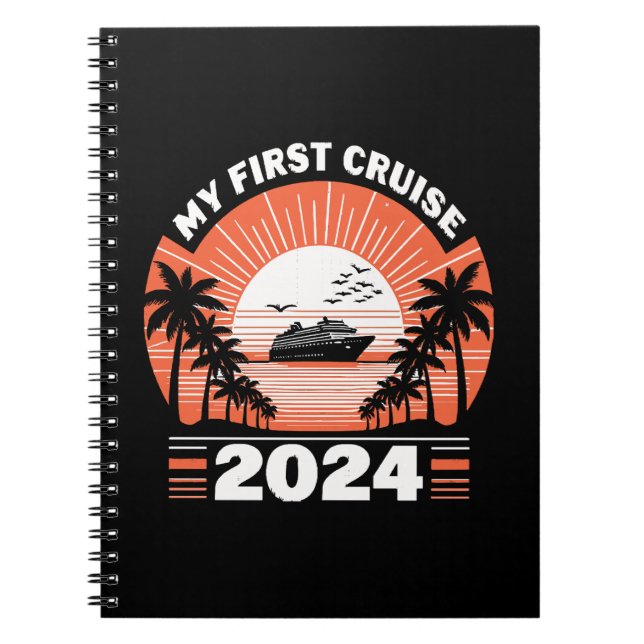 Carnet Mon premier voyage en mer 2024 (Devant)