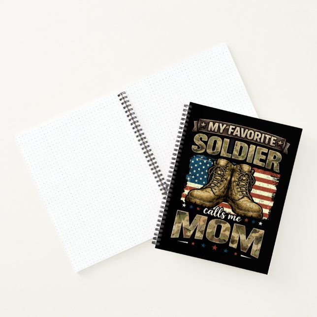 Carnet Mon soldat préféré m'appelle maman (Intérieur)