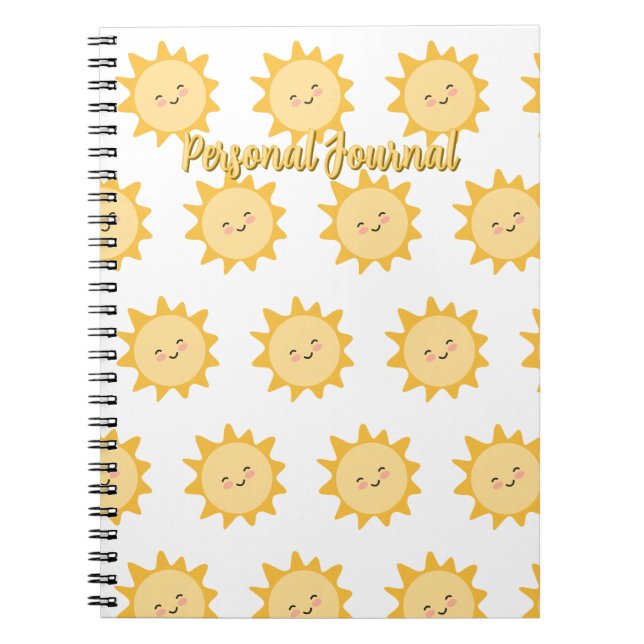 Carnet Mon soleil, (Devant)