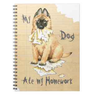 Carnet Mon Tervuren a mangé mon travail