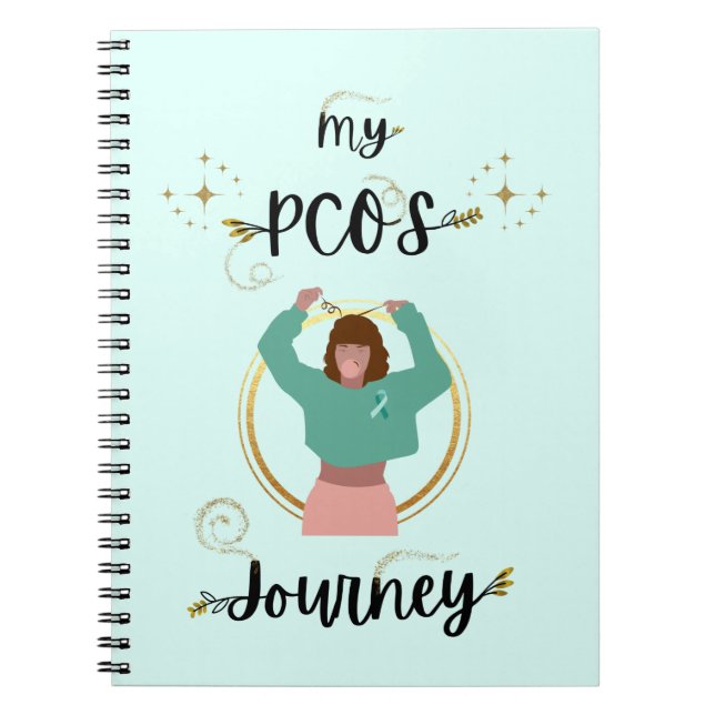Carnet Mon voyage en PCOS Syndrome ovarien polykystique T (Devant)