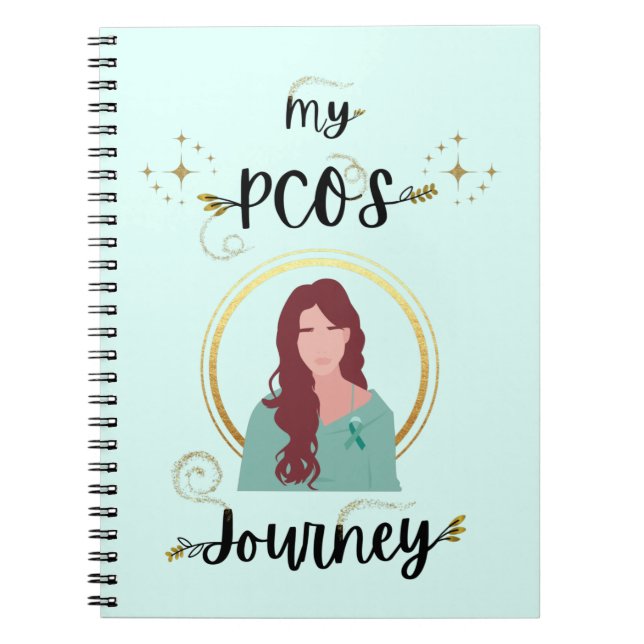Carnet Mon voyage en PCOS Syndrome polykystique d'ovaire  (Devant)