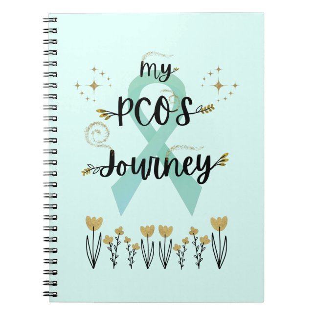 Carnet Mon voyage en PCOS Syndrome polykystique d'ovaire  (Devant)
