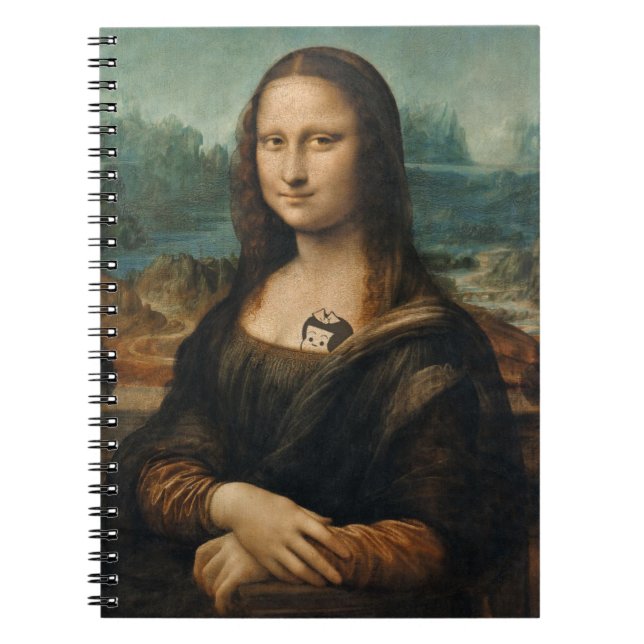 carnet "Mona Lisa" (Devant)