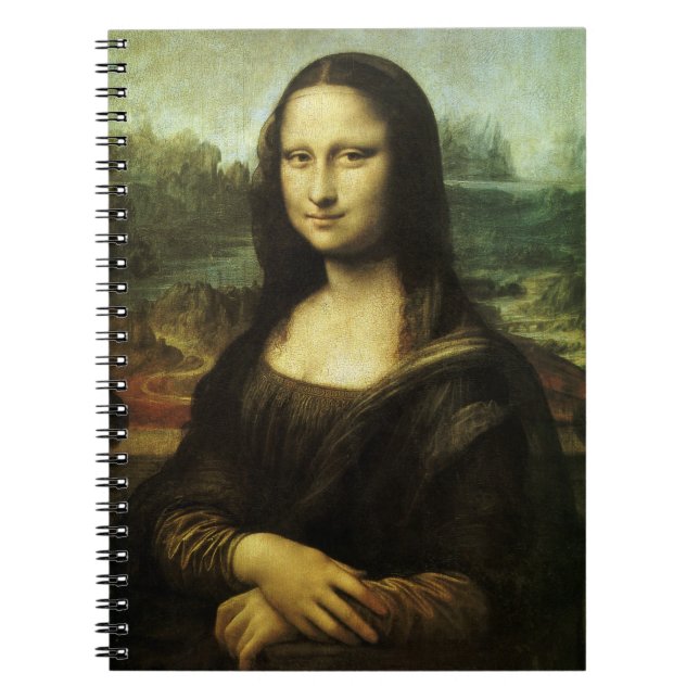 Carnet Mona Lisa de Leonardo da Vinci, Art Renaissance (Devant)