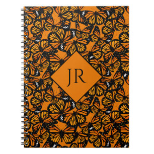 Carnet Monarque d'Orange Papillons Monographie d'été Mono